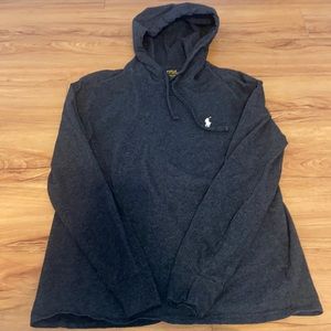 Polo hoodie pullover